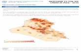 IOM #Iraq Displacement Tracking Matrix Round XIII (January 2015)