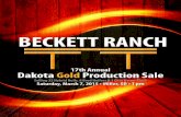 2015 Beckett Ranch Annual Bull Sale