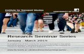Research Seminar Series January-March 2015