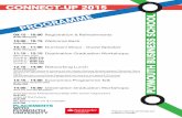 Connect-Up Conference 2015 Programme