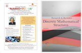 Research & reviewsdiscrete mathematical structures (vol1, issue1)