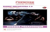 Dossier pédagogique Bionic orchestra 2.0