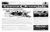 The Blackfriar Chronicle - February 2015