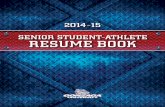 Gonzaga University - Senior Student-Athlete Resume Book 2015