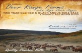 Deer Range Farms and High River Angus Bull Sale