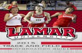 2015 Lamar Track and Field Information Guide