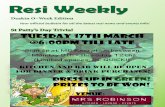 Resi Bulletin - Deakin O-Week Edition