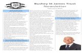Bushey St James Trust Newsletter - February 2015