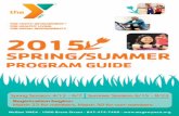 2015 McGaw YMCA Spring/Summer Program Guide