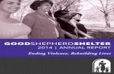 Good shepherd shelter Annual Report 2013