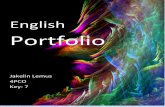 English portfolio u1