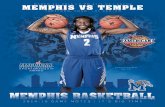 Memphis Basketball Game Notes at American Athletic Conference Tournament - March 13, 2015