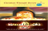Christian Thought Series - March-April 2015.