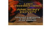 Lost technologies of ancient egypt