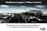 Paint corrosion guidelines claim coding manual