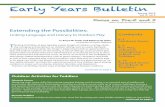 Early Years Bulletin, Spring 2015