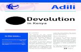 Adili 148 devolution edition