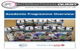International Quest Overview of academic programme 2015