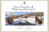 Secluded Riverfront / Bedford / Ginnel