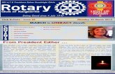 Rotary Club of Kalgoorlie - Club Bulletin - 30 March 2015