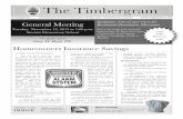 Timbergram November 2013 Edition