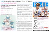 PME Live Competitions - Cupcake Challenge