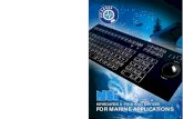 Marine keyboards and pointing devices