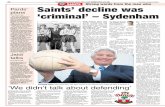 John Sydenham feature (The Southern Daily Echo, 06/08/09)
