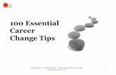 100 Essential Career Change Tips
