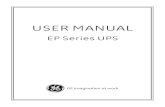 EP Series UPS - User Manual
