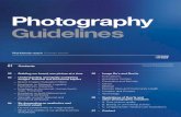 Photography Guidelines 2014