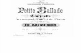 [Clarinet_Institute] Akimenko Petite Ballade cl pno.pdf