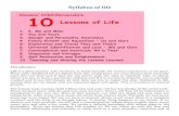 What is Life About-Syllabus of Life