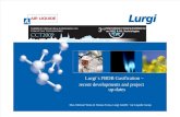 Lurgi ´s FBDB Gasification