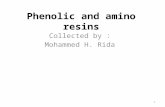 Phenolic and Amino Resins