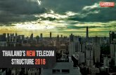 Thailand's New Telecom Structure 2016