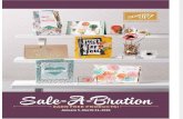 Stampin' Up! Sale-A-Bration 2016