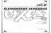 Integrated Elementary Japanese Course Book 1