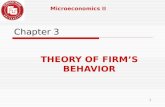 Micro 2- Chapter 3- Firm_s Behavior