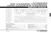 Yamaha Rx-V520 Rx-V520rds Htr-5450 Htr-5450rds [ET]