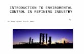 introduction to inviromental control in refining industry.ppt