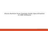 Elexia Bantum from Georgia Holds Specialization in CAD Software