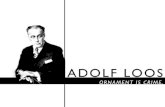 Architect - Adolf Loos