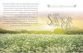 One Savior One Voice CD Booklet