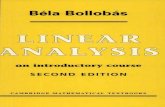 Bela Bollobas-Linear Analysis_ an Introductory Course, Second Edition (1999)