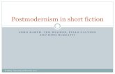 Postmodernism in Short Fiction