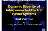 Book overview: Dynamic Security of Interconnected Electric Power Systems