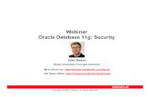 Oracle Security Webinar