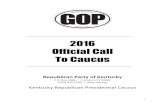 RPK 2016 Call to Caucus