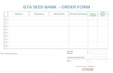 GTA Seed Bank